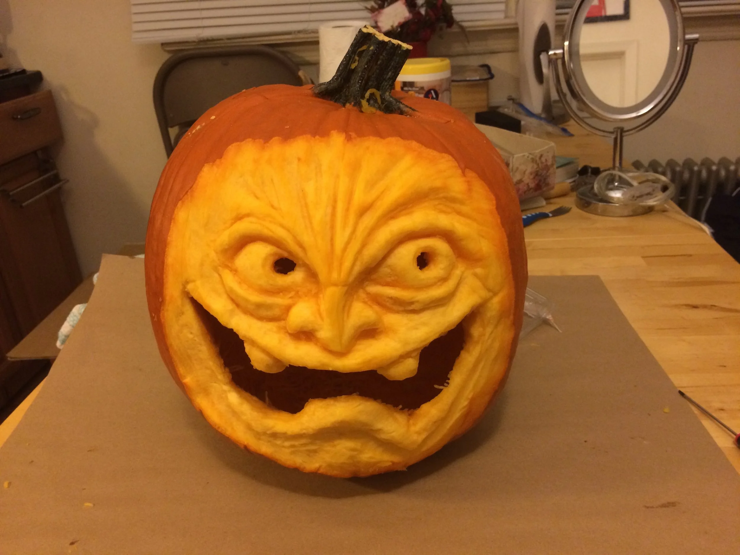 Pumpkin carving